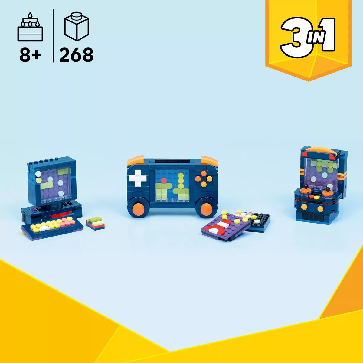 LEGO Creator 3 in 1 Retro Gaming Console Toy 31380